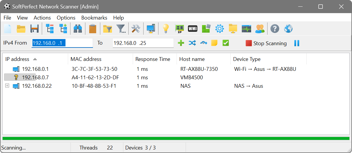 SoftPerfect Network Scanner 8.1.8 for windows instal